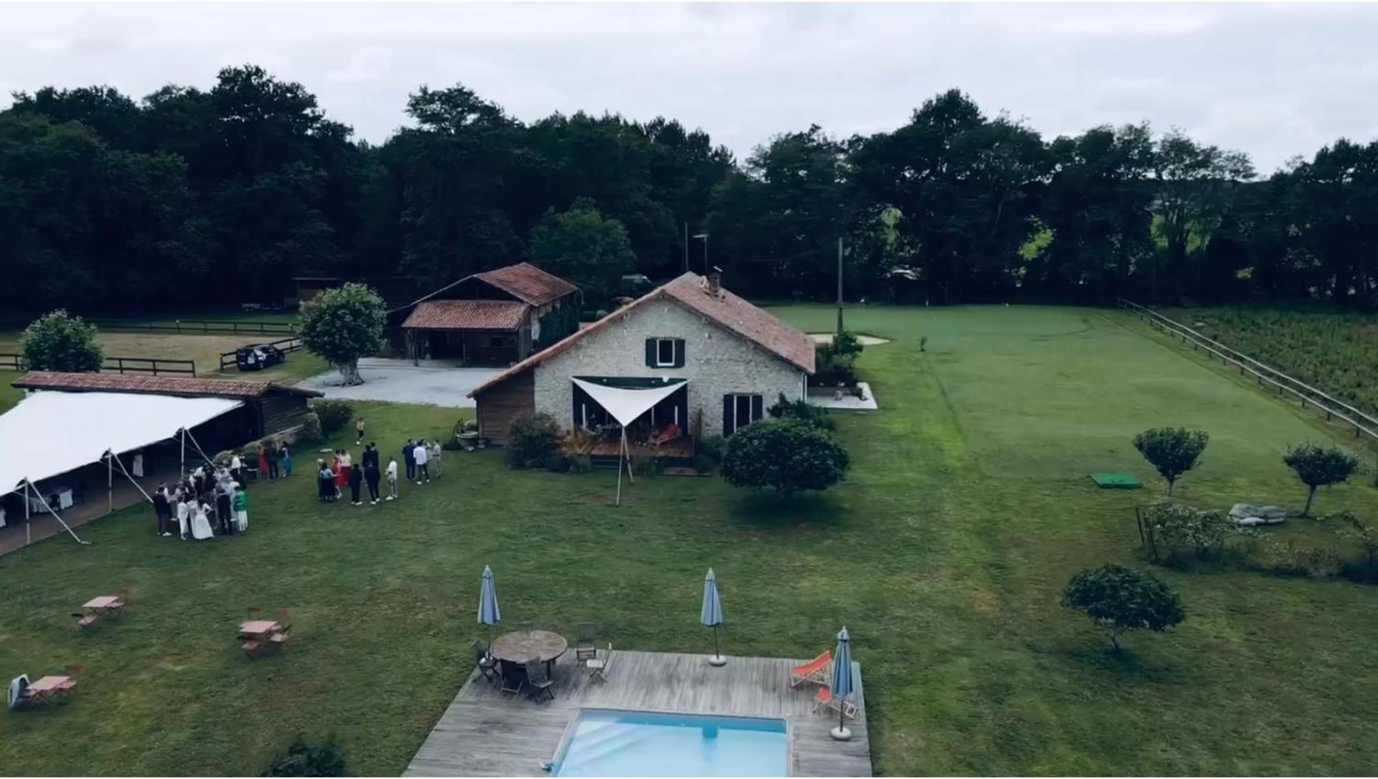 Le Ranch Kabahina Golf Hotel Saint Geours de Maremne Bagian luar foto