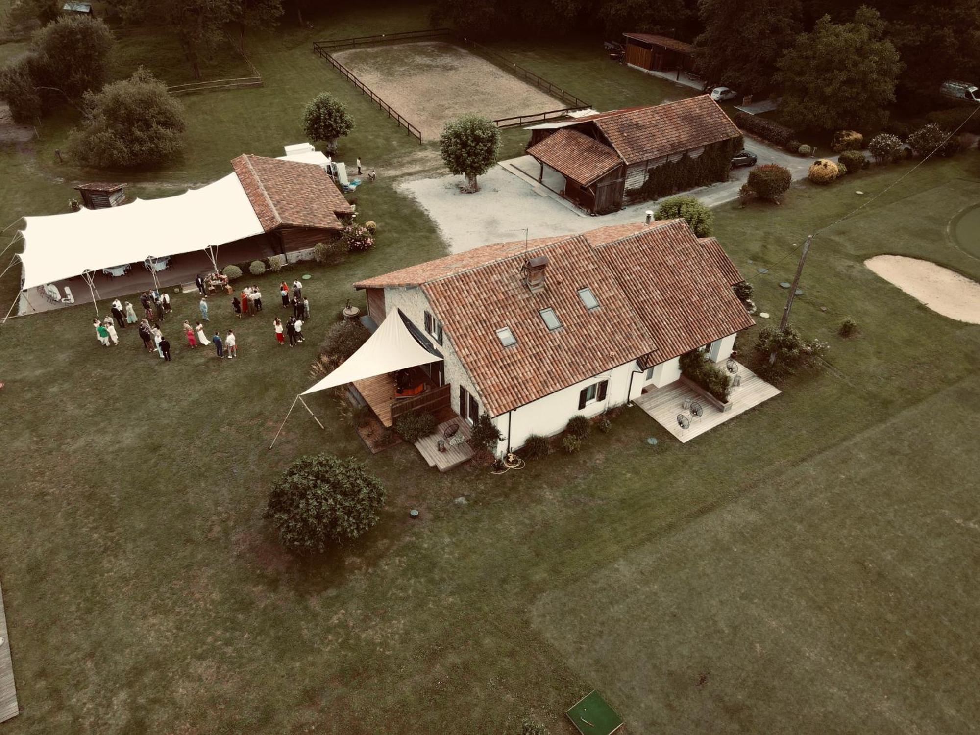Le Ranch Kabahina Golf Hotel Saint Geours de Maremne Bagian luar foto