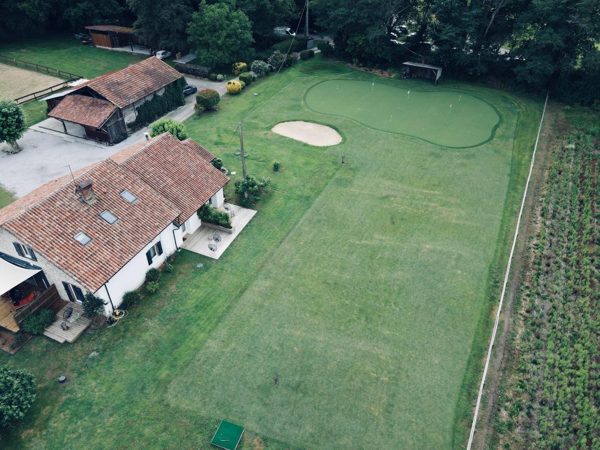 Le Ranch Kabahina Golf Hotel Saint Geours de Maremne Bagian luar foto